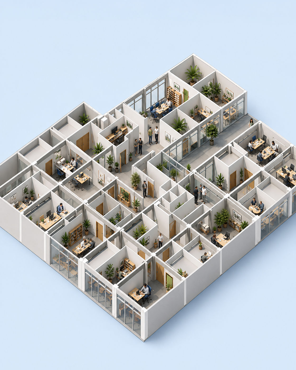 Oficinas - Proyecto comercial