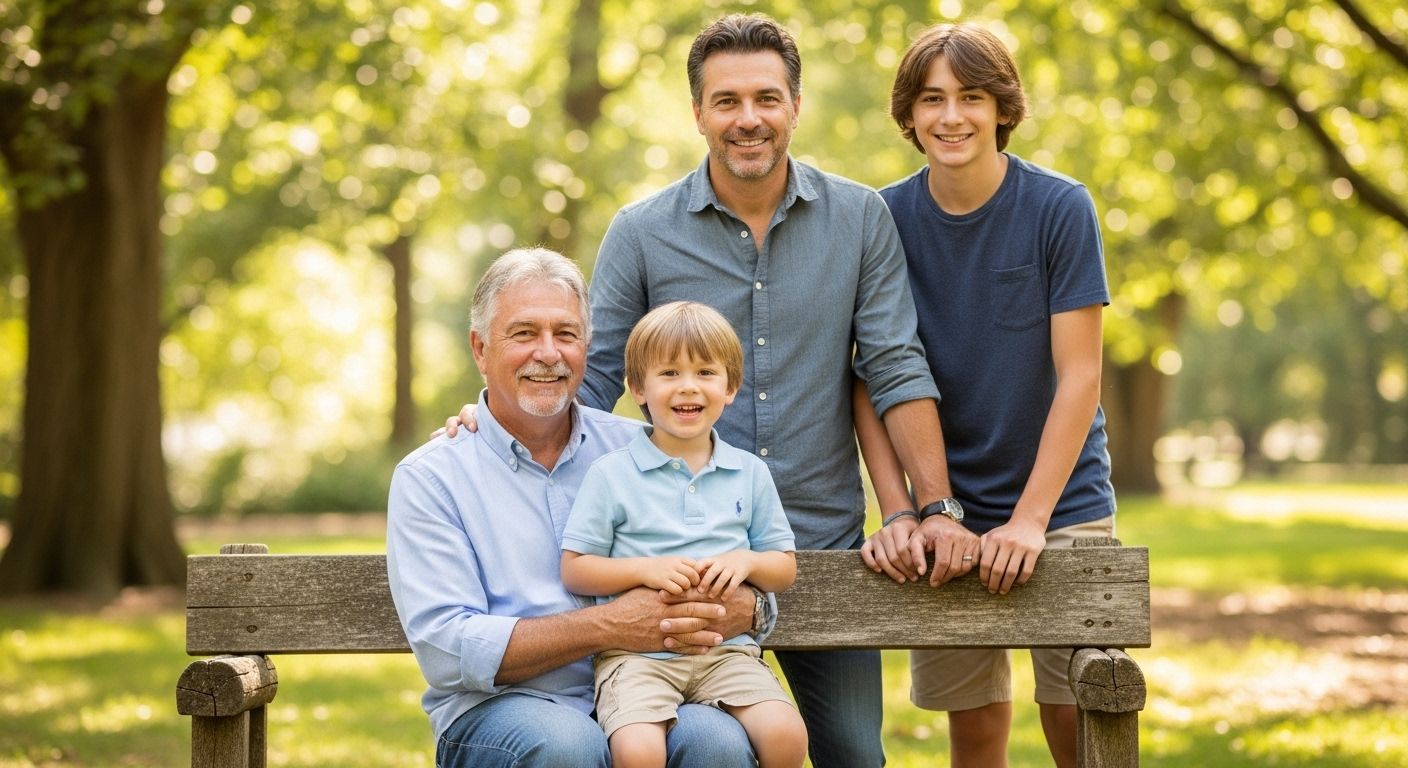 all white family photoshoot