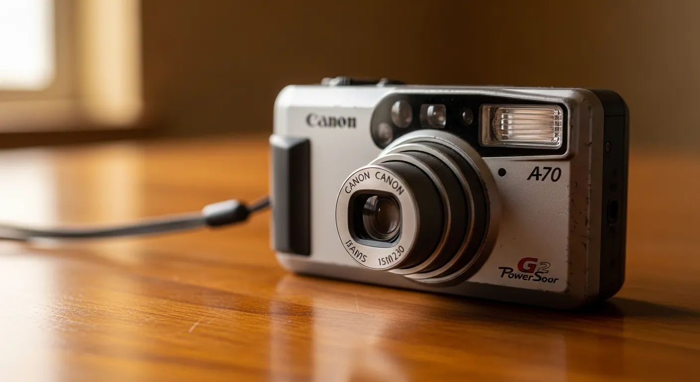 Canon Powershot Old: Point Magic