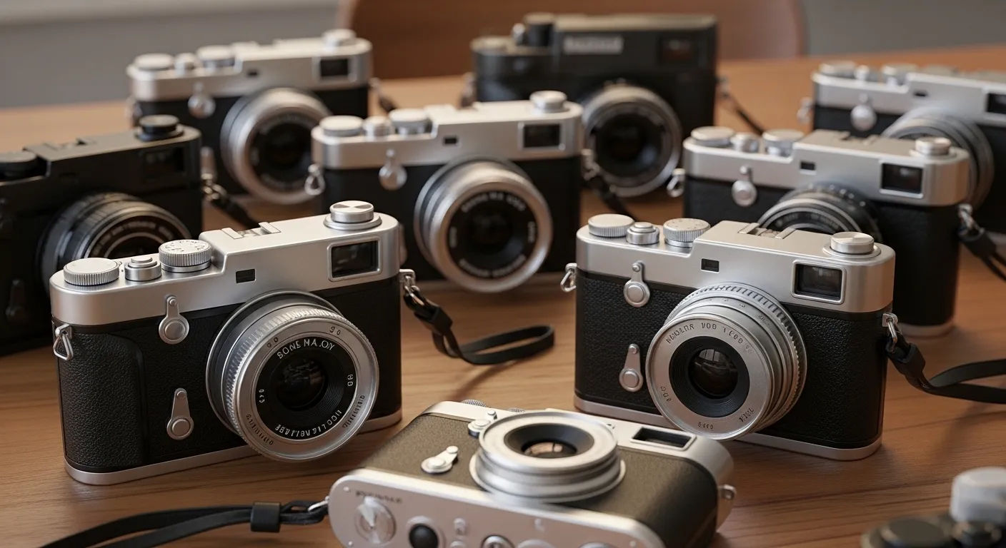 classic looking digital cameras