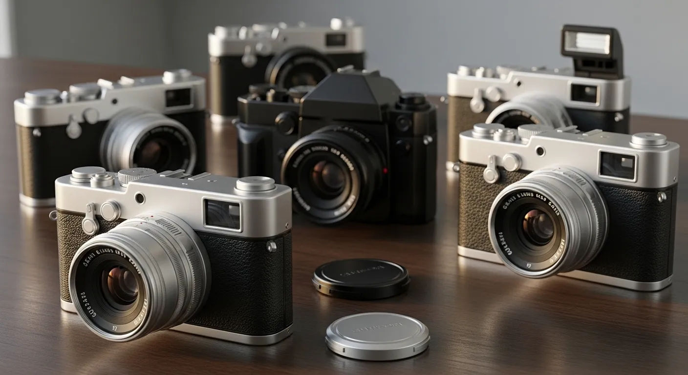 Classic Looking Digital Cameras: Retro Style