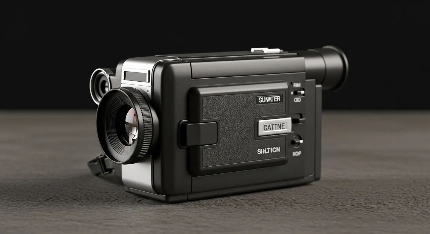 Old Camcorder for Sale: Tape Time