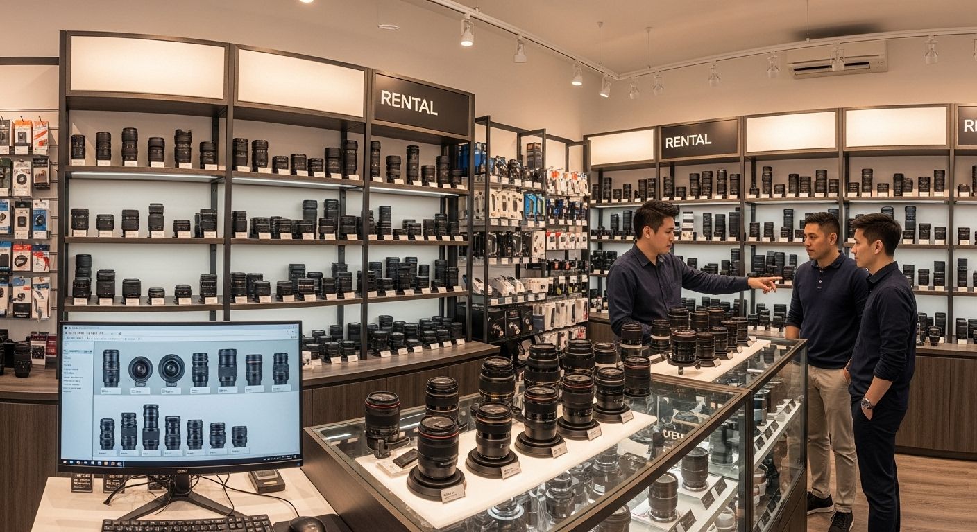 rent photography lenses