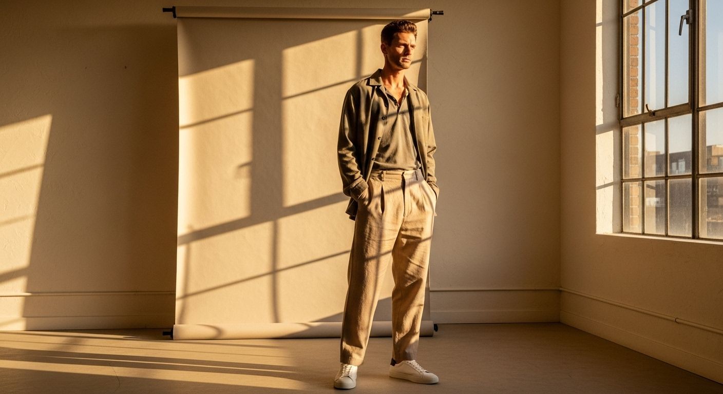 Zelensky Photo Shoot: Leader Pose