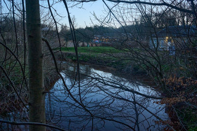 Evening calm on the River Esk at Dalkeith Park.