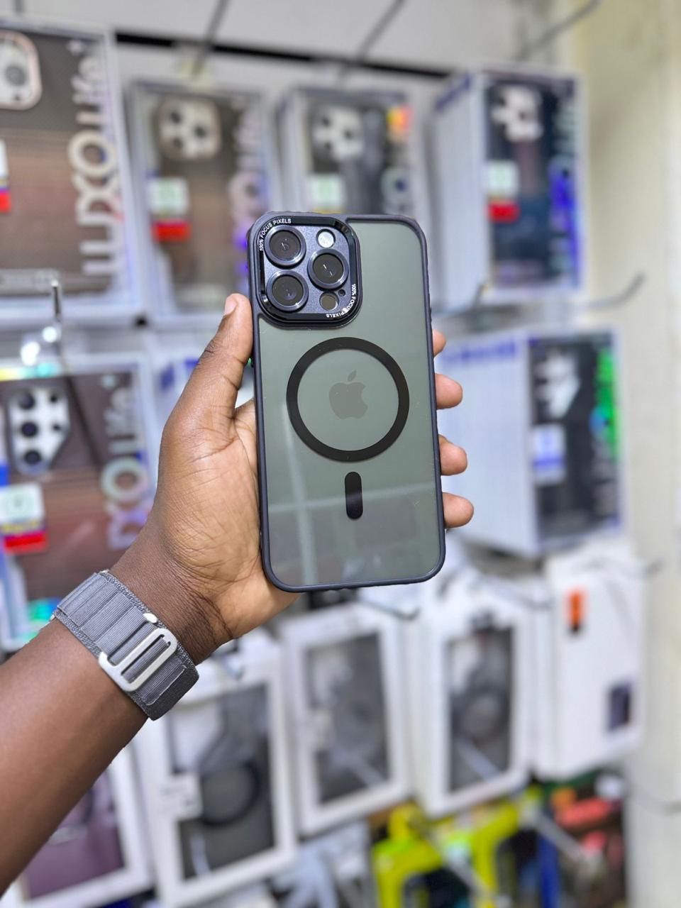 Grey MagSafe iPhone Case