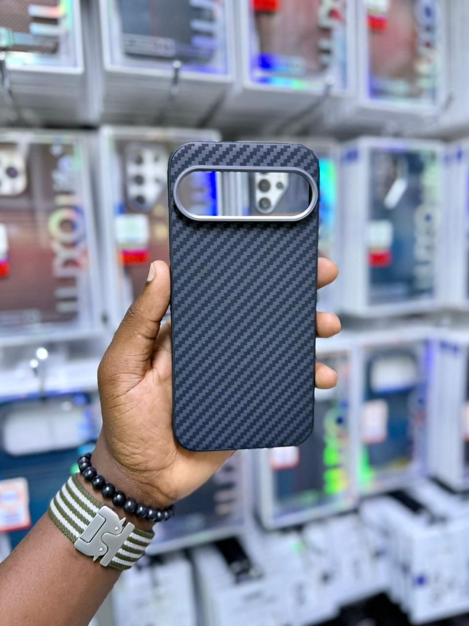 Dark Carbon Fiber Phone Case image