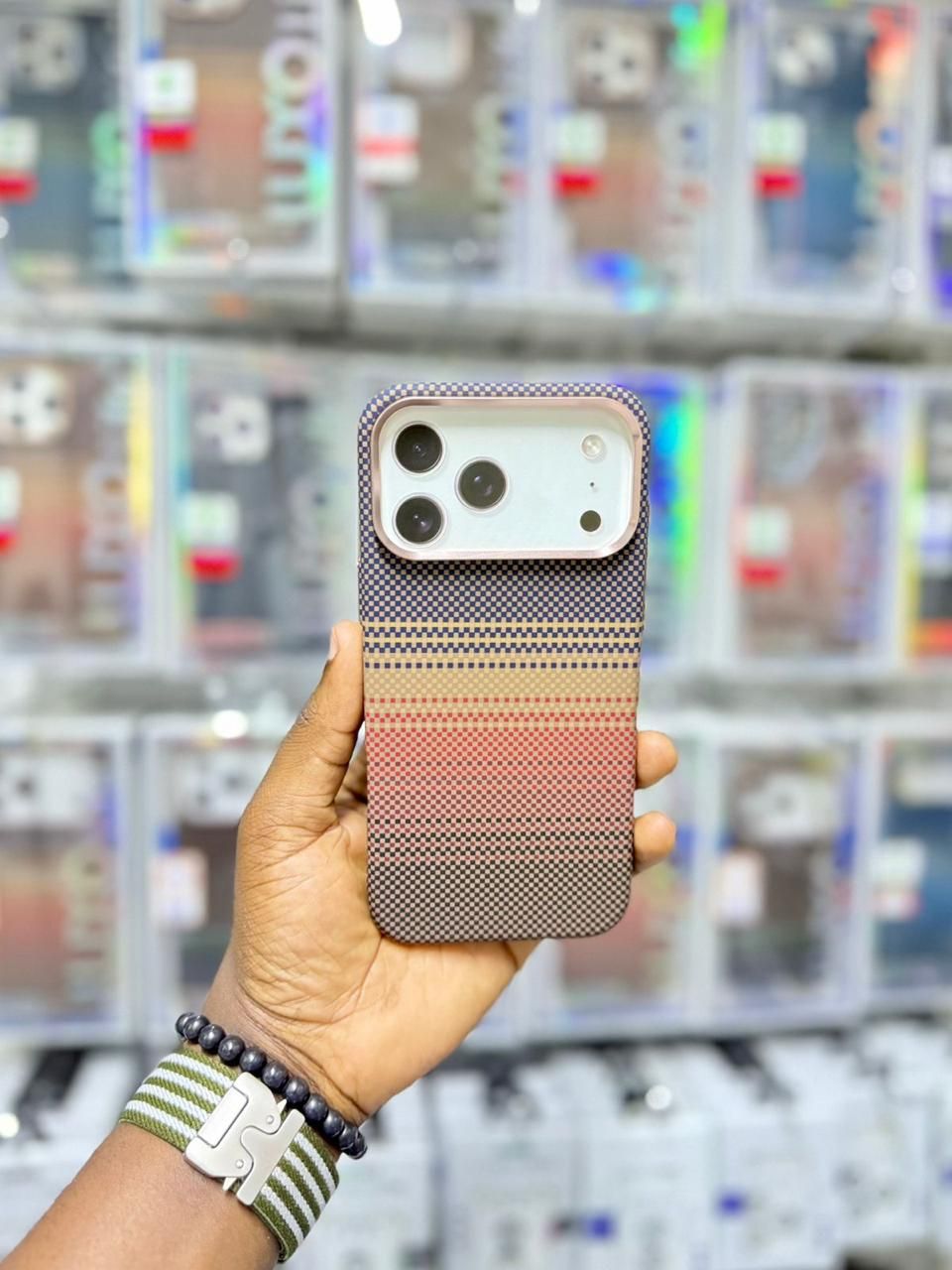 Gradient Stripe Phone Case