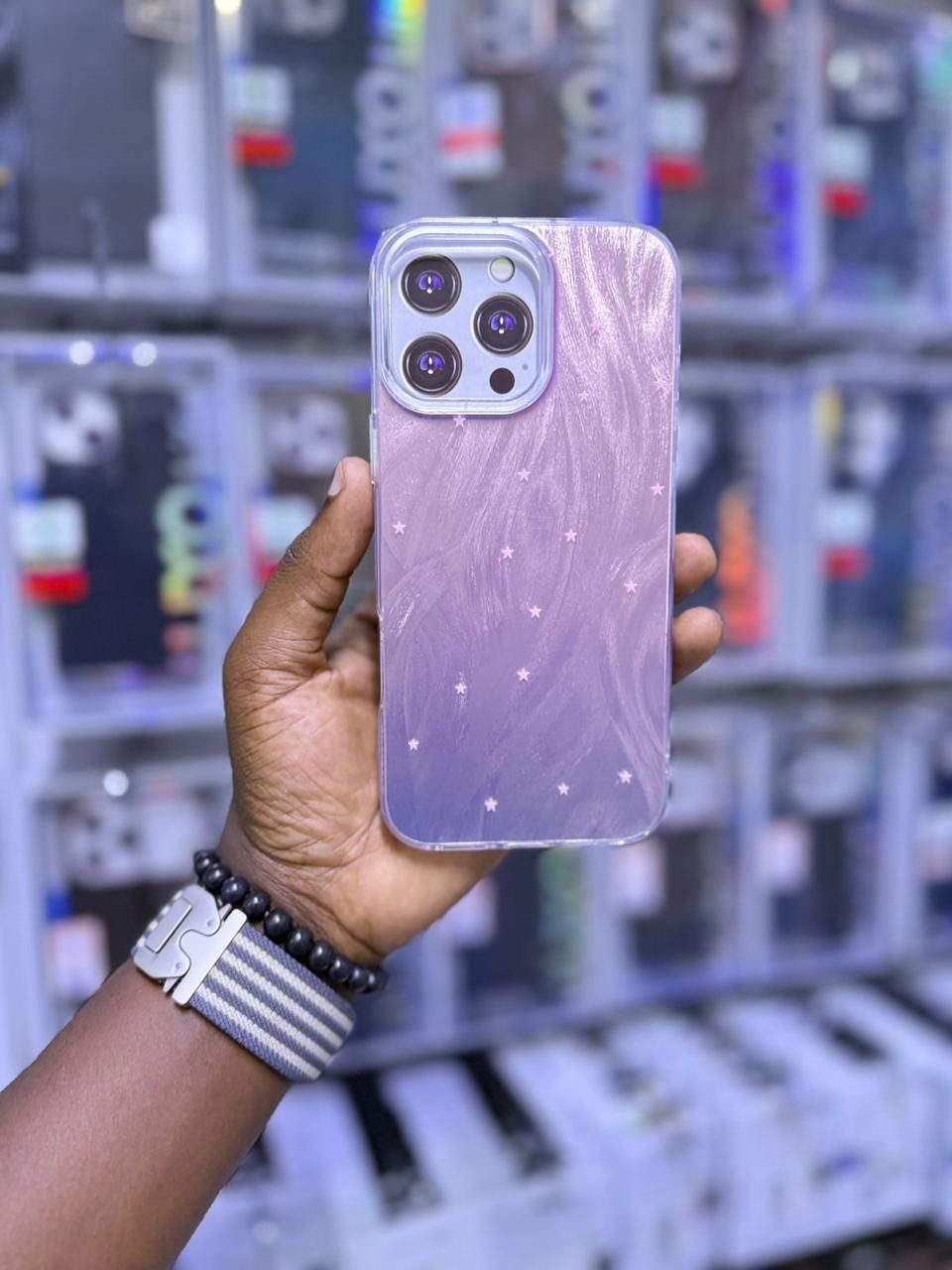 Purple Marble Phone Case image