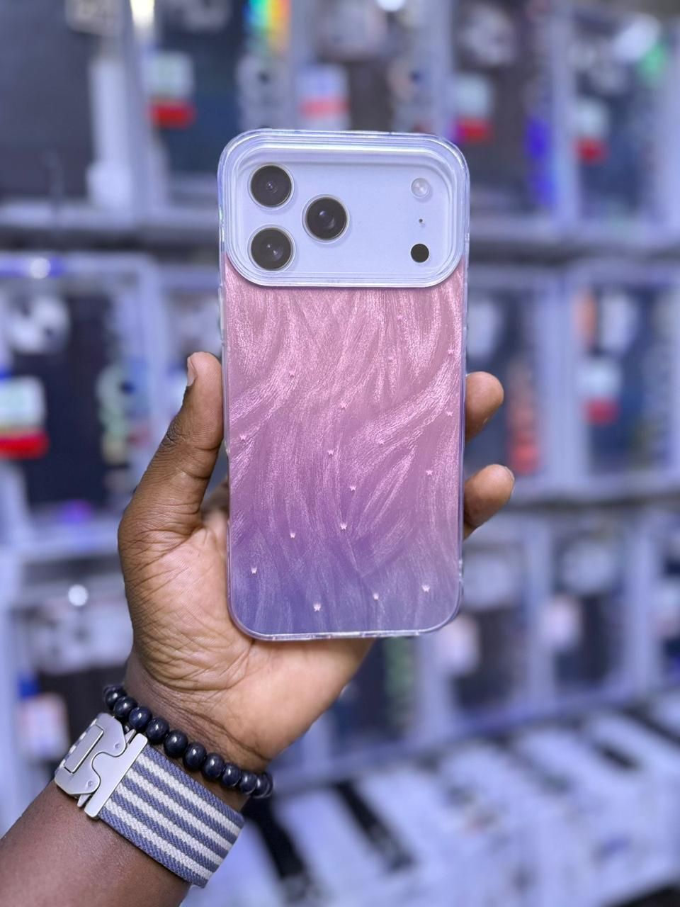 Pink Marble Phone Case image