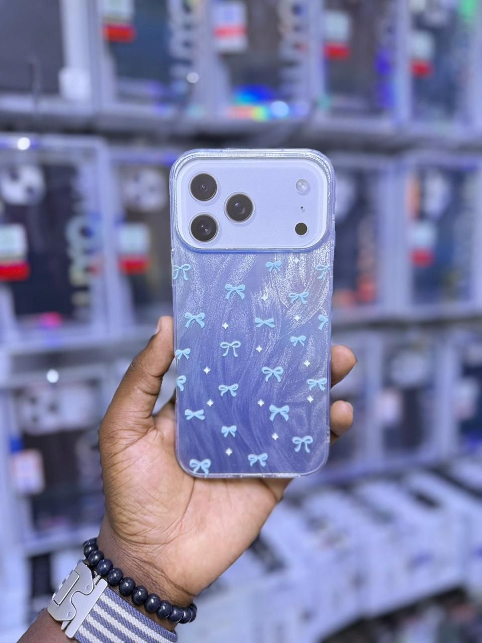 Purple Bow Phone Case 2
