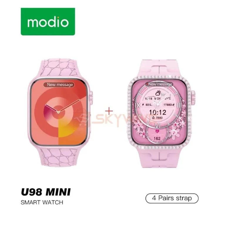 Modio U98Mini 2-in-1 Smartwatch Combo