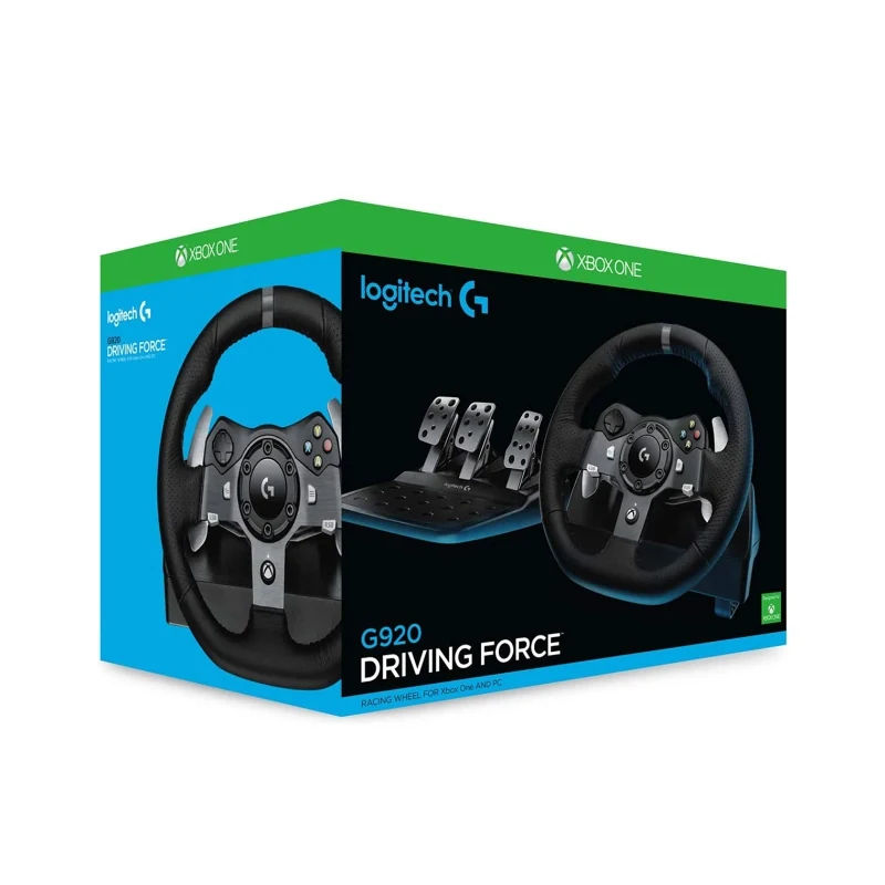 Logitech G920 Driving Force Steering Wheels and Pedals for Xbox image