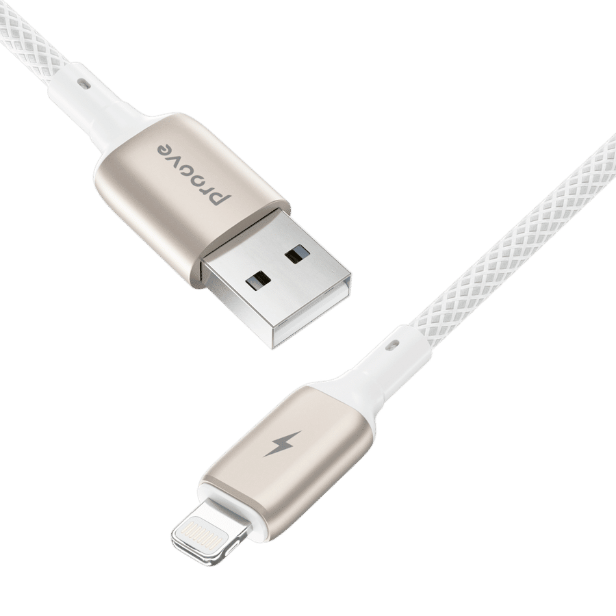Dense Metal (2M) USB to Lightning 2.4A