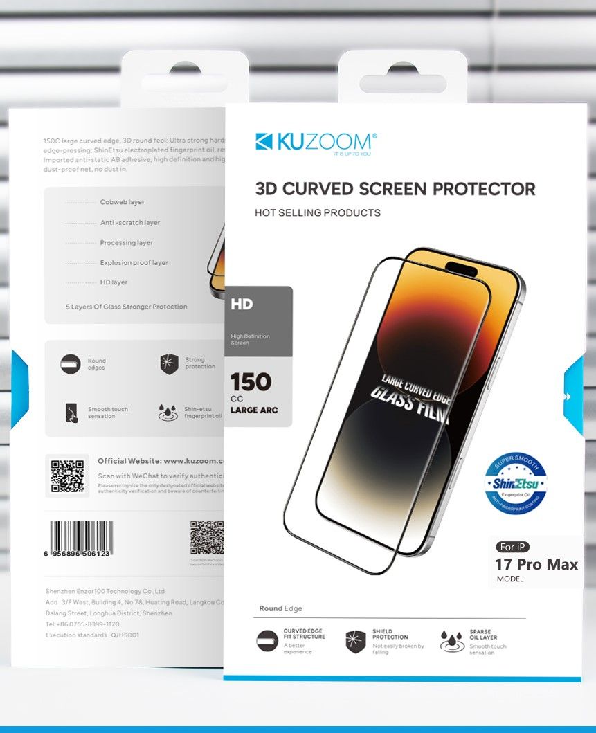 Shield 3D Curved Screen Protector