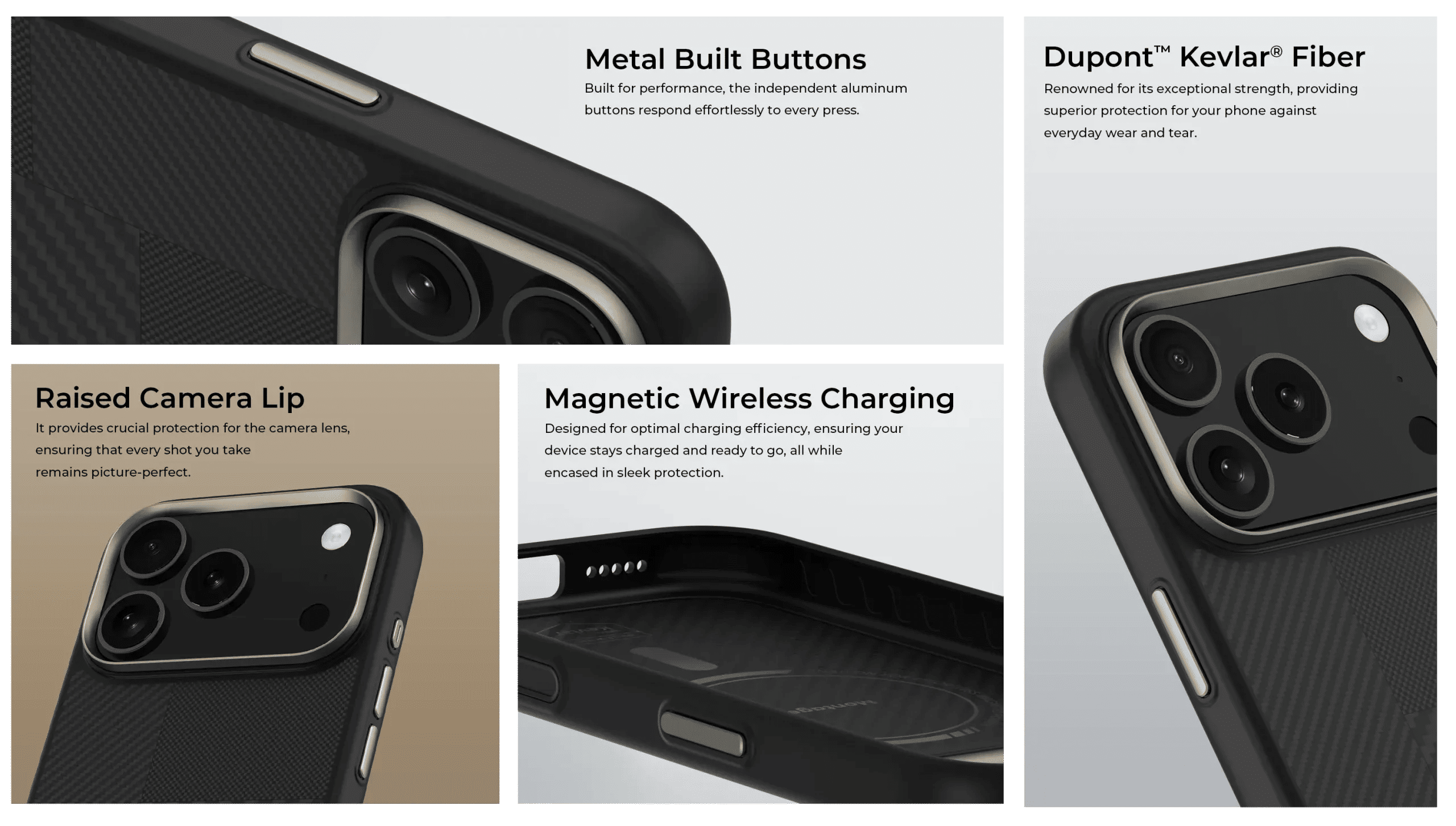 Montage ArmorPro Case built with Kevlar®
