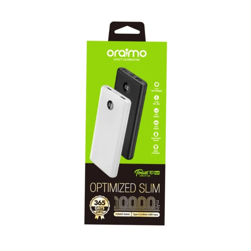 Oraimo Toast 10 Byte 10000 mAh Powerbank