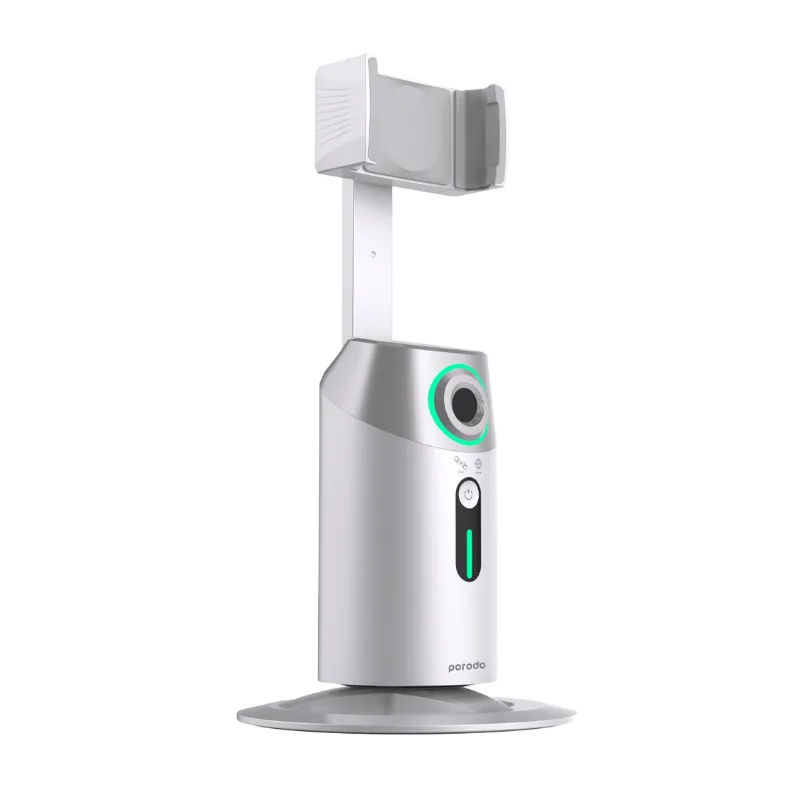 Porodo Gimbal with 360° Rotating AI Tracking Mount