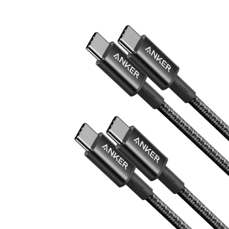 Anker 333 USB C TO C 3.3ft 100W Braided Cable image