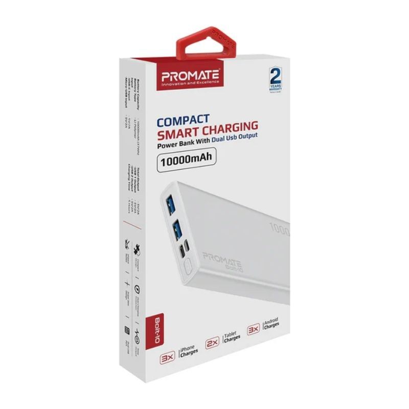 Promate Bolt-10 10000mAh Power Bank image