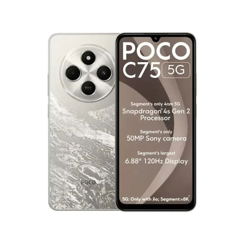Xiaomi POCO C75 5G_Silver Stardust