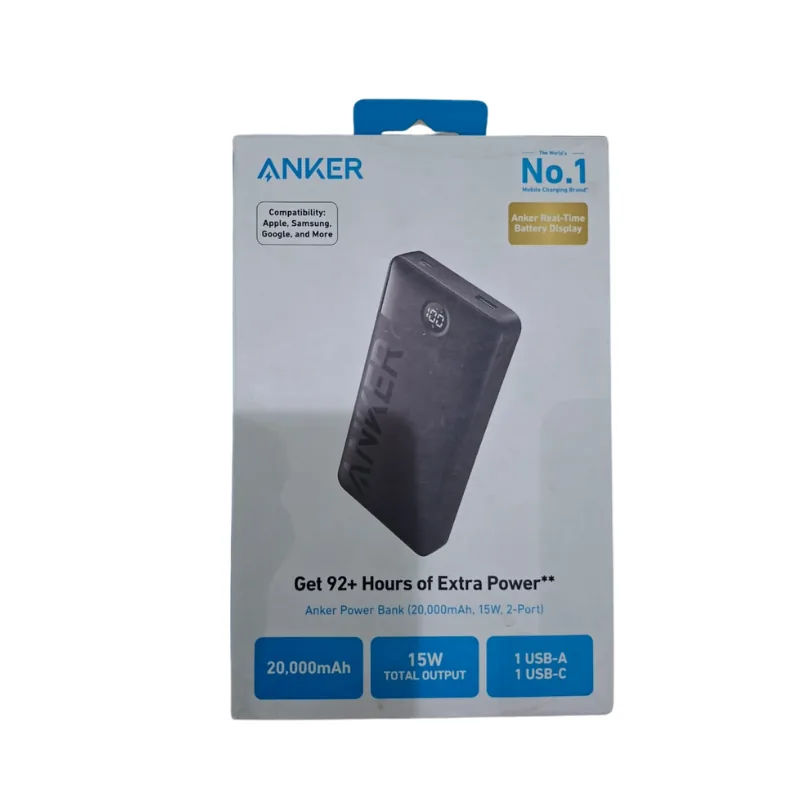 Anker 20000mAh 15W 2-Port Power Bank a