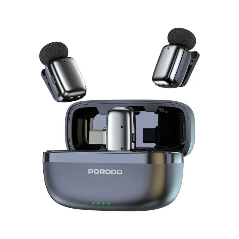 Porodo Wireless Lavalier Microphones Type-C image
