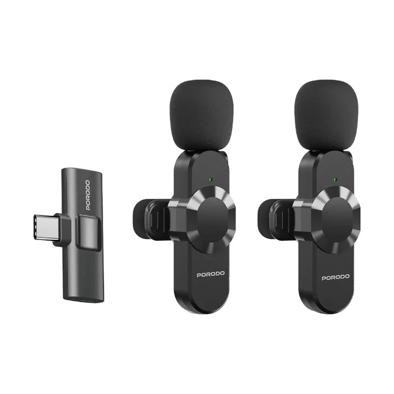 Porodo Audix Pro Lavalier Dual Microphone image