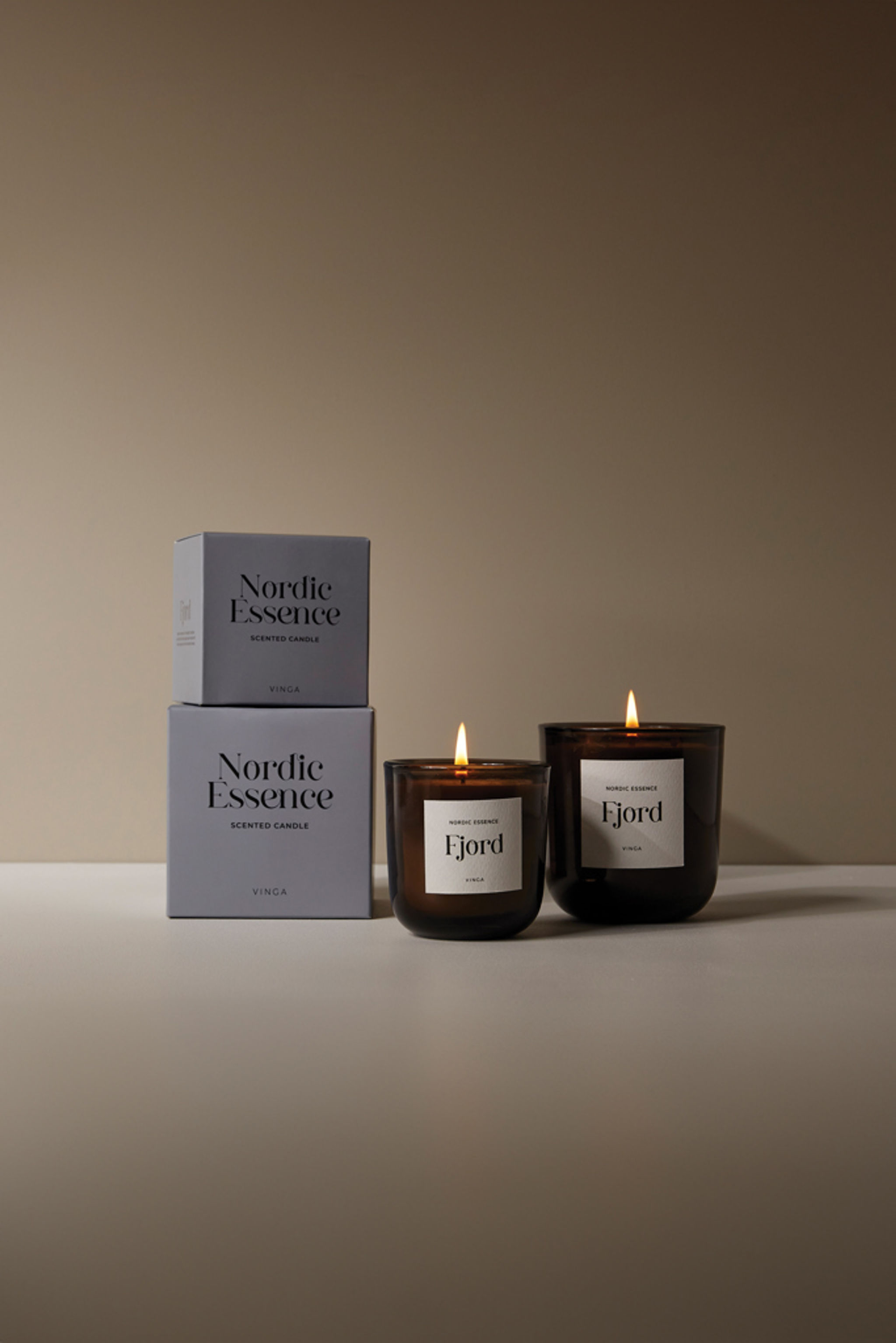 Vonná svíčka VINGA Nordic essence — V prostředí