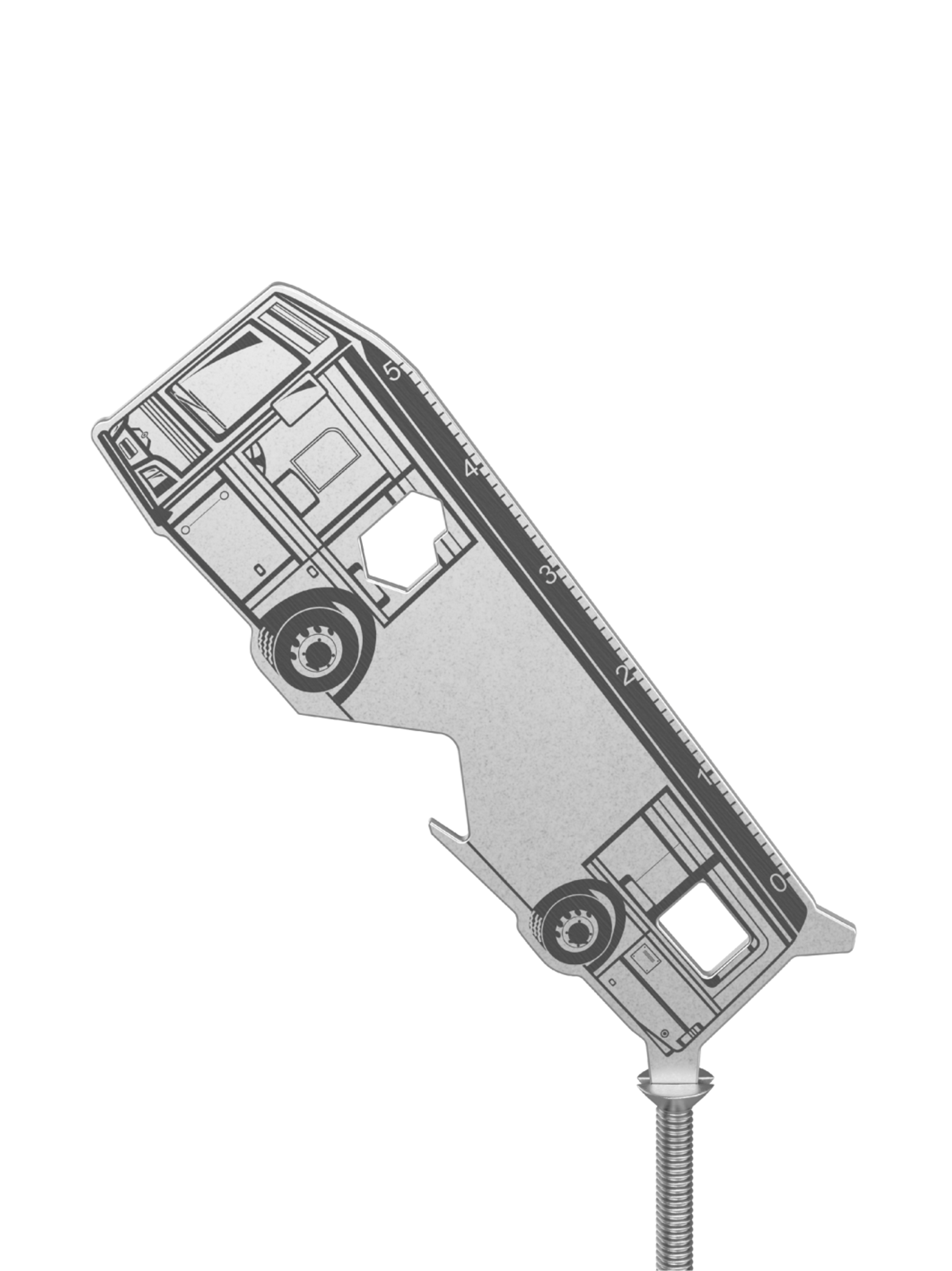 Multitool ve tvaru autobusu — Detail