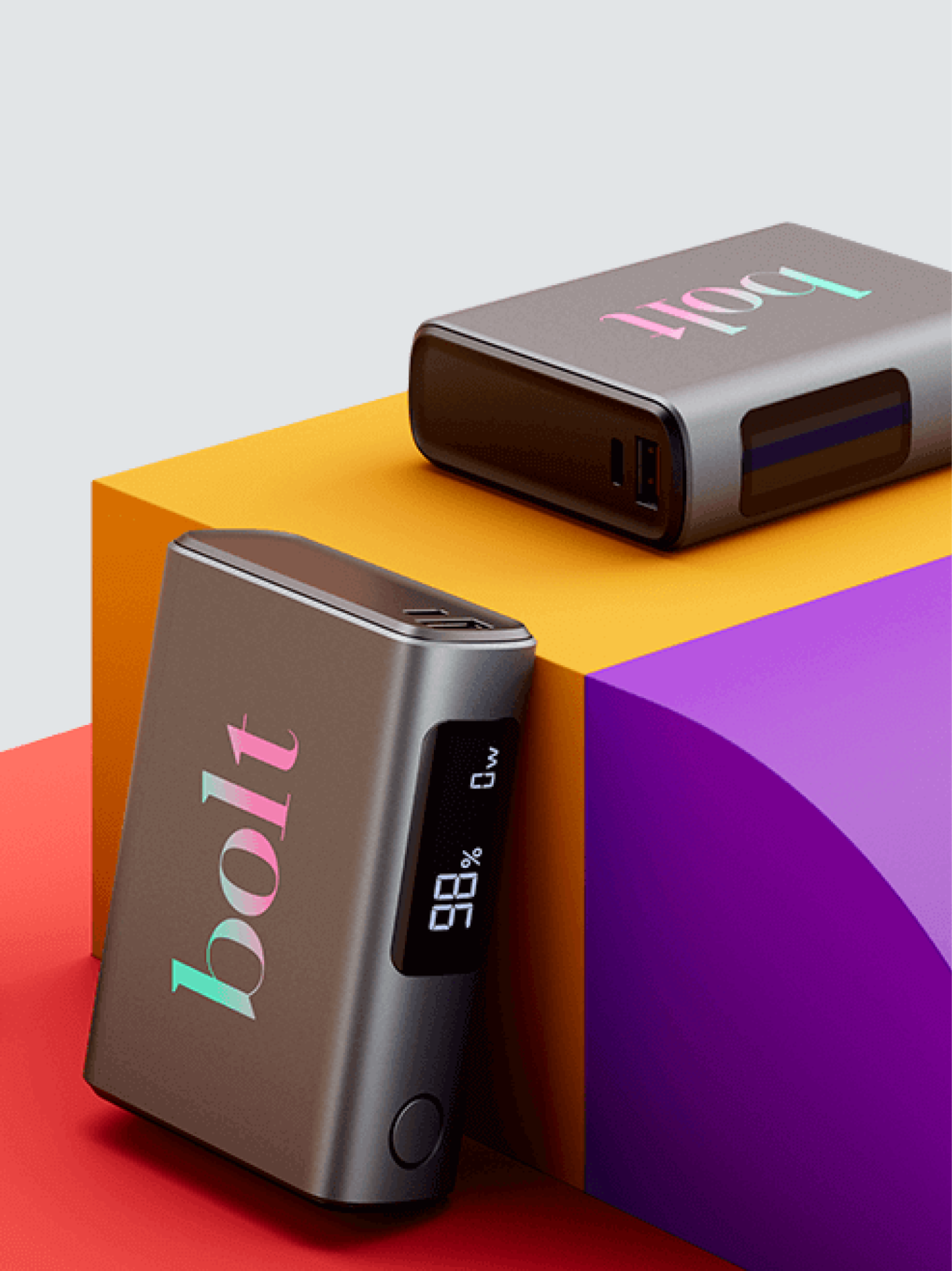 Powerbanka Bolt, 10 000 mAh — Detail