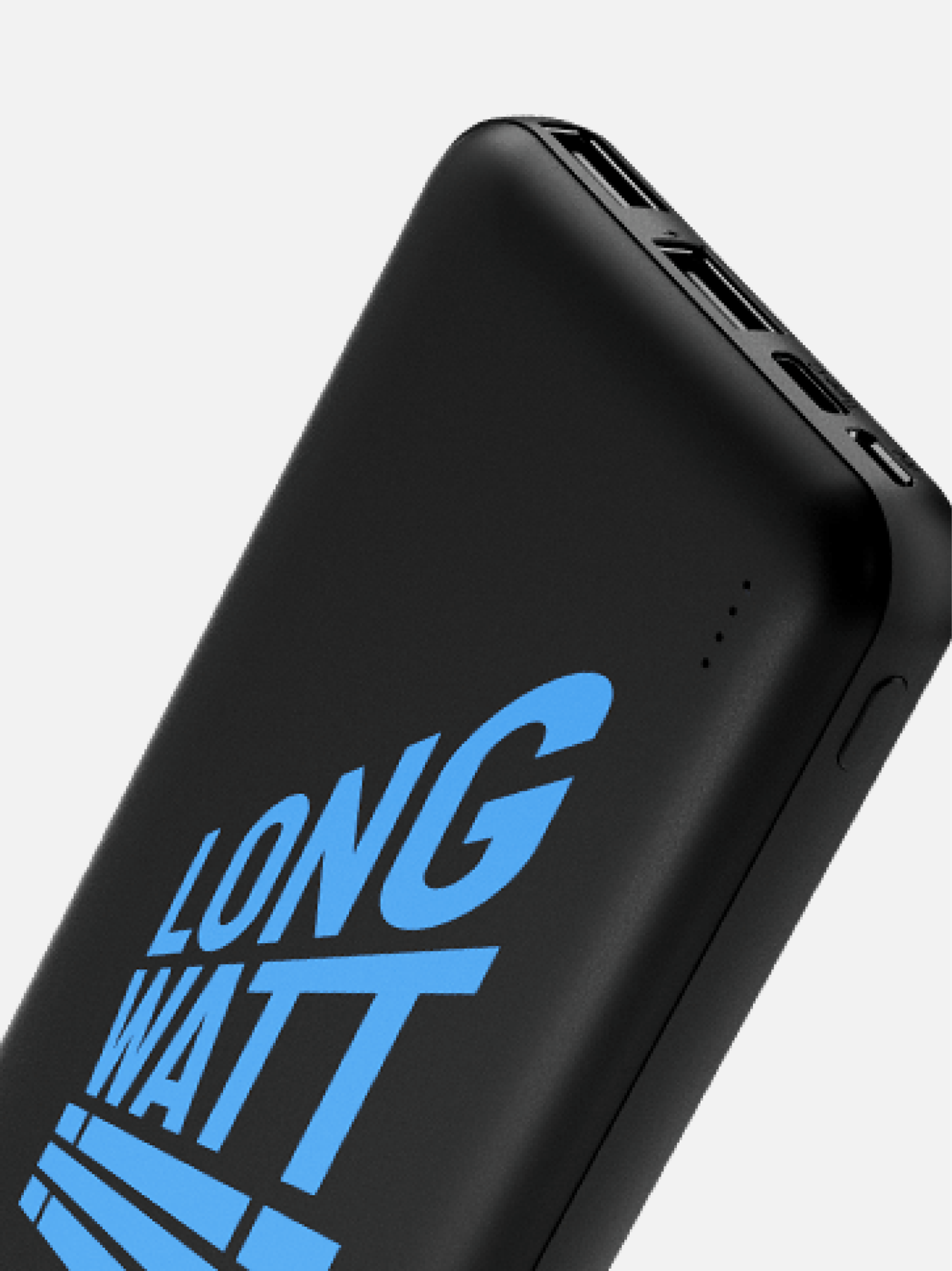 Powerbanka Slate z RPET, 10 000 mAh — Detail
