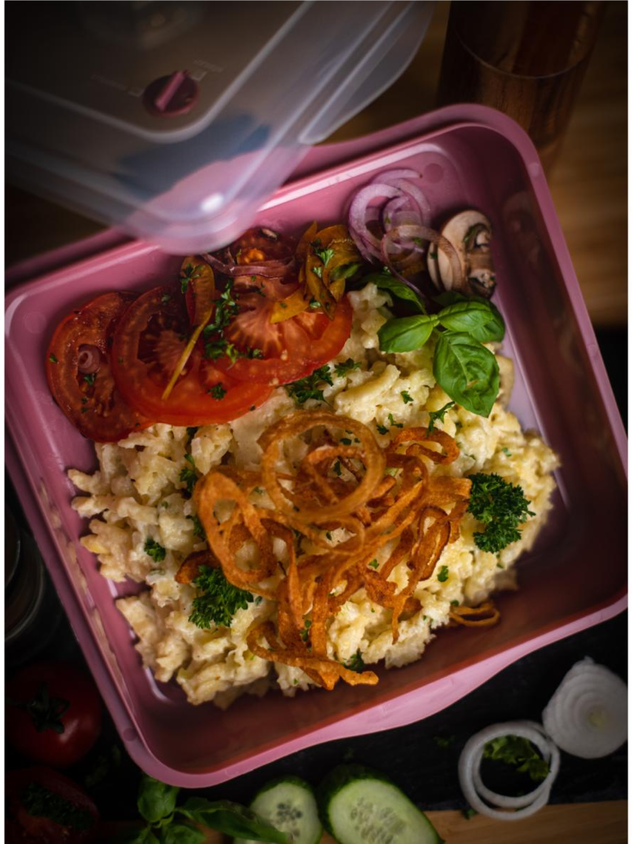 Lunchbox do chladničky a mikrovlnky — Detail