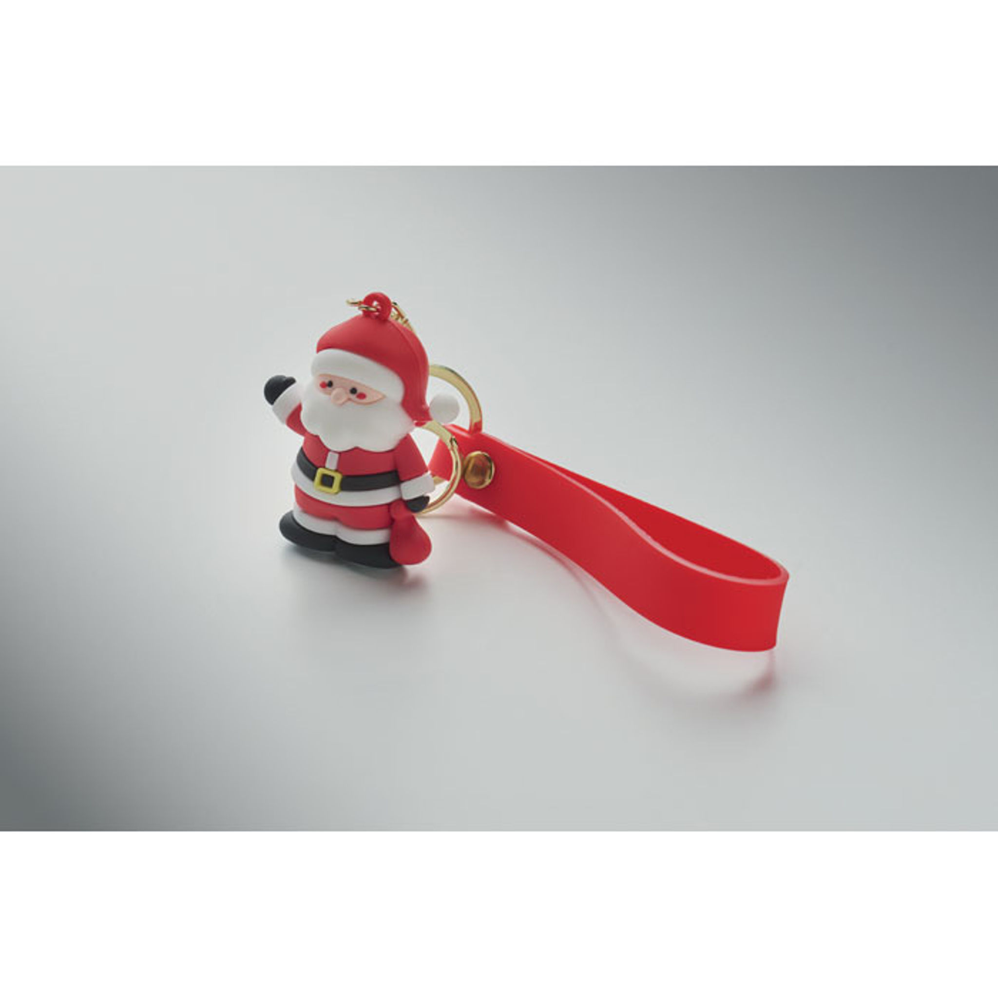 Klíčenka s figurkou Santa Clause — Z boku