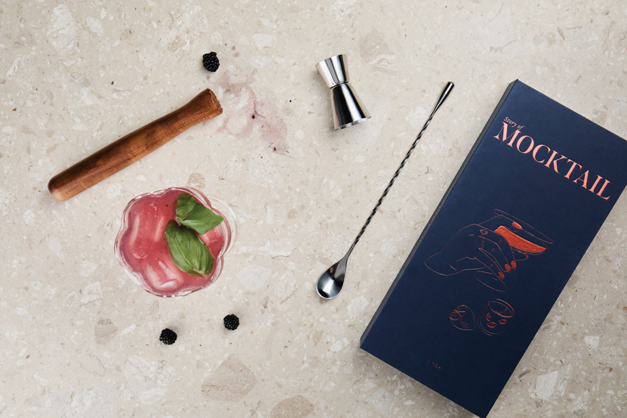 VINGA Story of mocktail — V prostředí