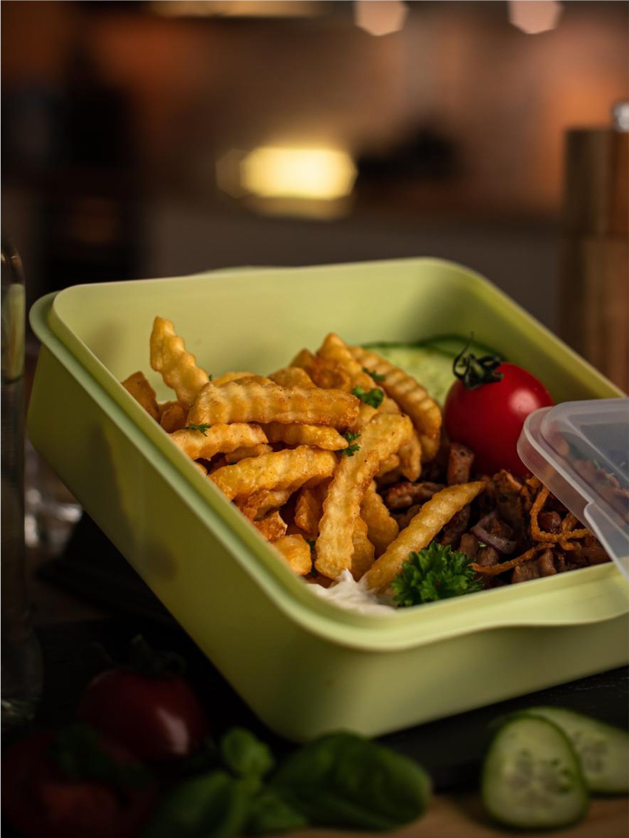 Lunchbox do chladničky a mikrovlnky — Detail