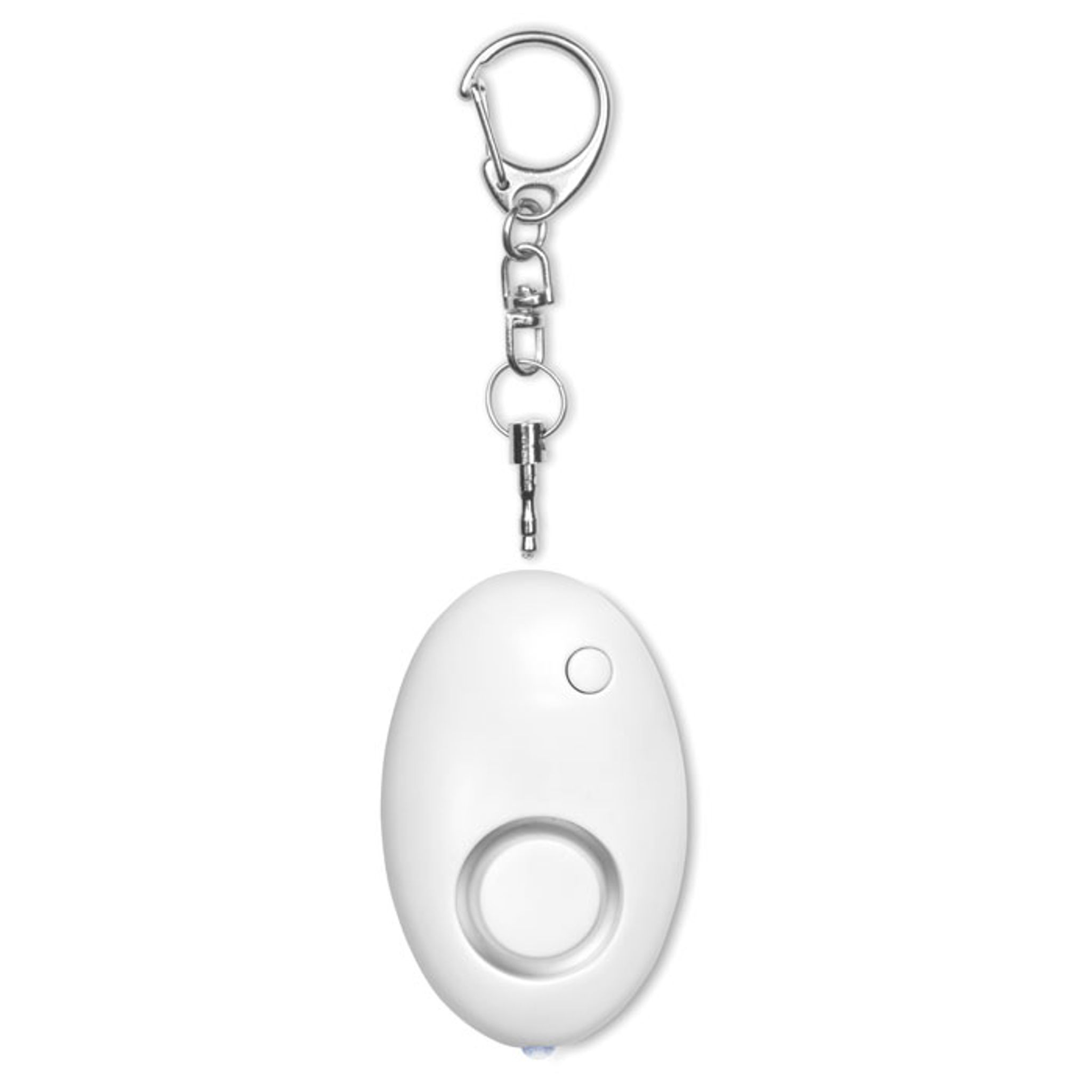 Osobní mini alarm s LED svítilnou — Záda