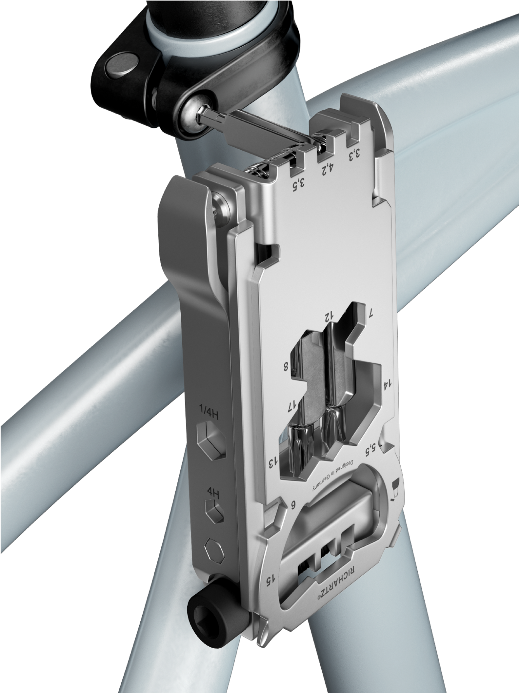 Multitool na opravu jízdního kola — Detail