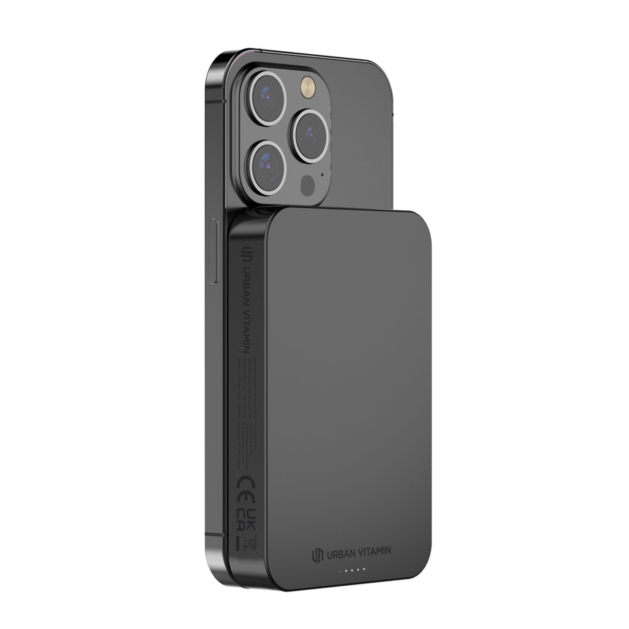 Powerbanka 10000mAh Urban Vitamin Compton z RCS alu a plastu — Detail