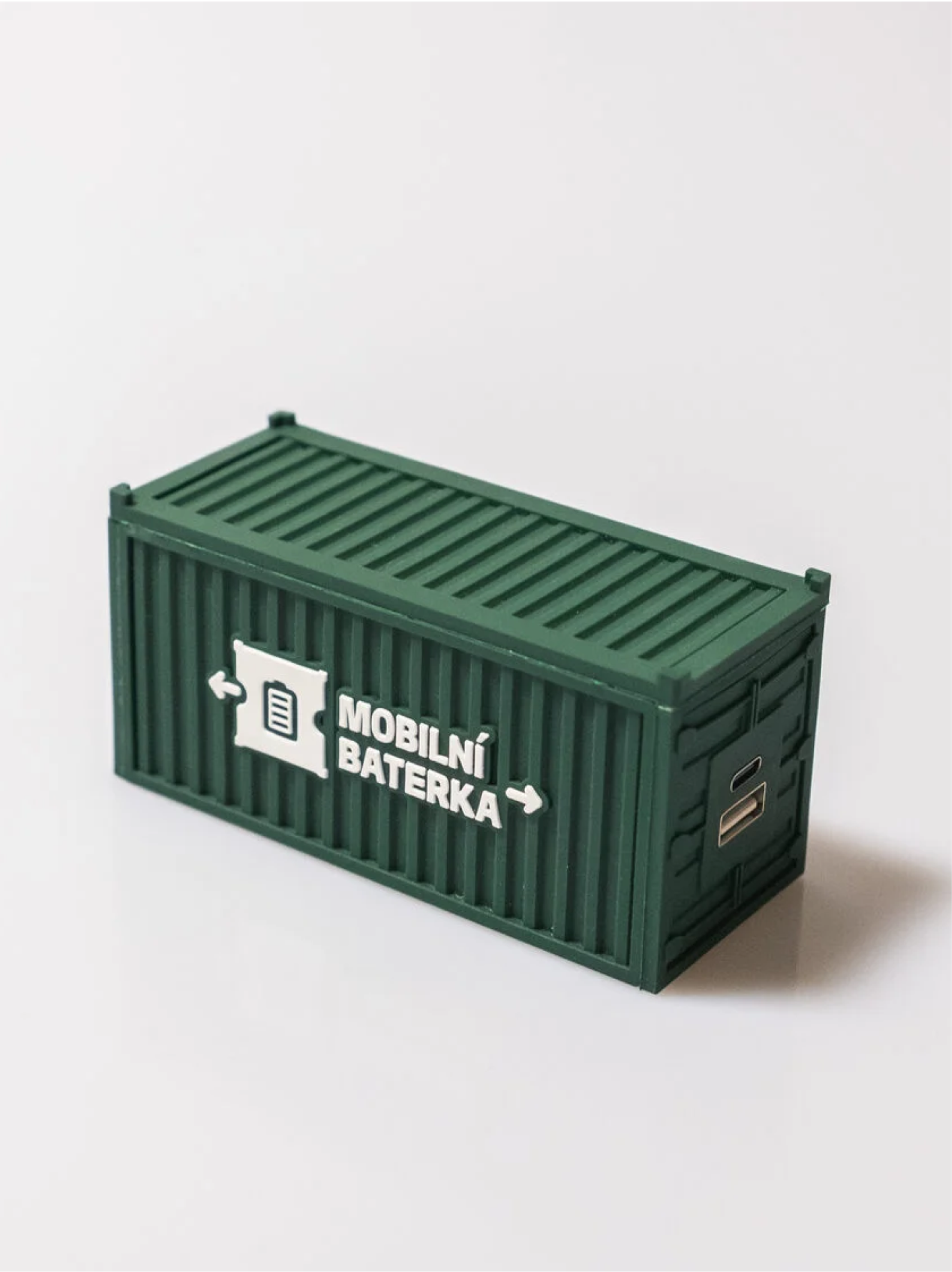 Zakázková powerbanka ve vlastním 3D tvaru — Detail