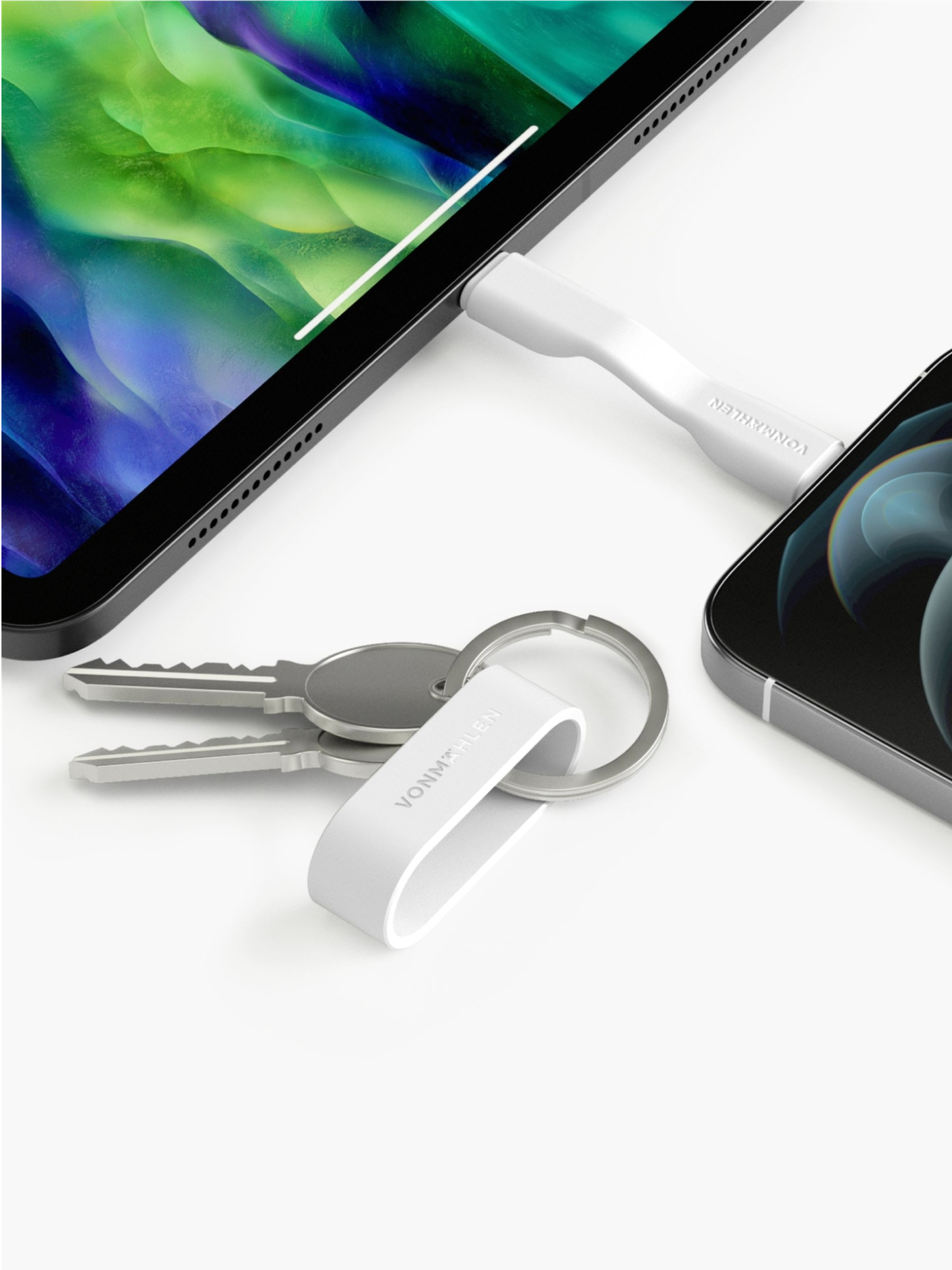 Zweins C klíčenka s USB-C kabelem — Detail