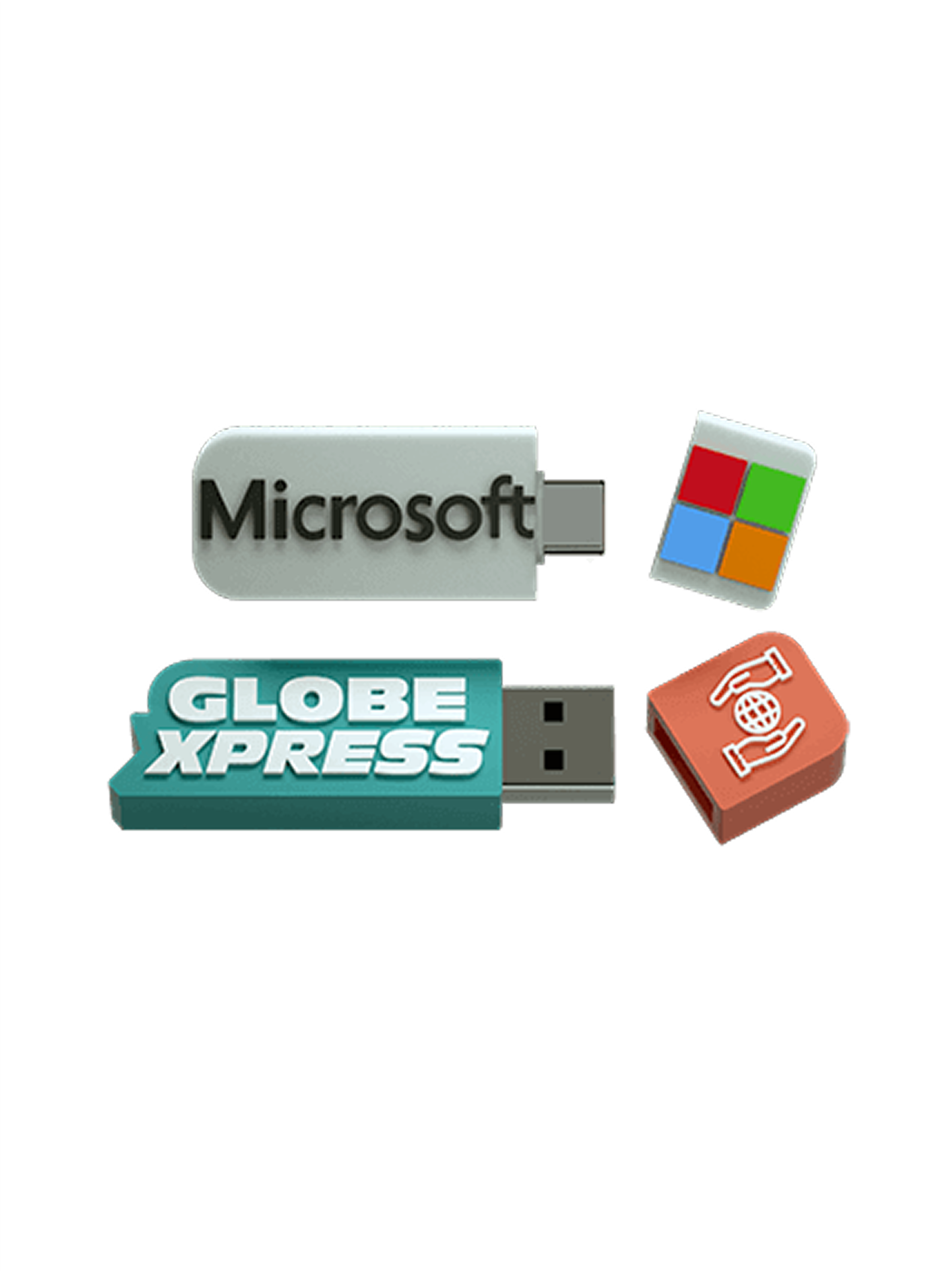 3D USB flash disk — Detail