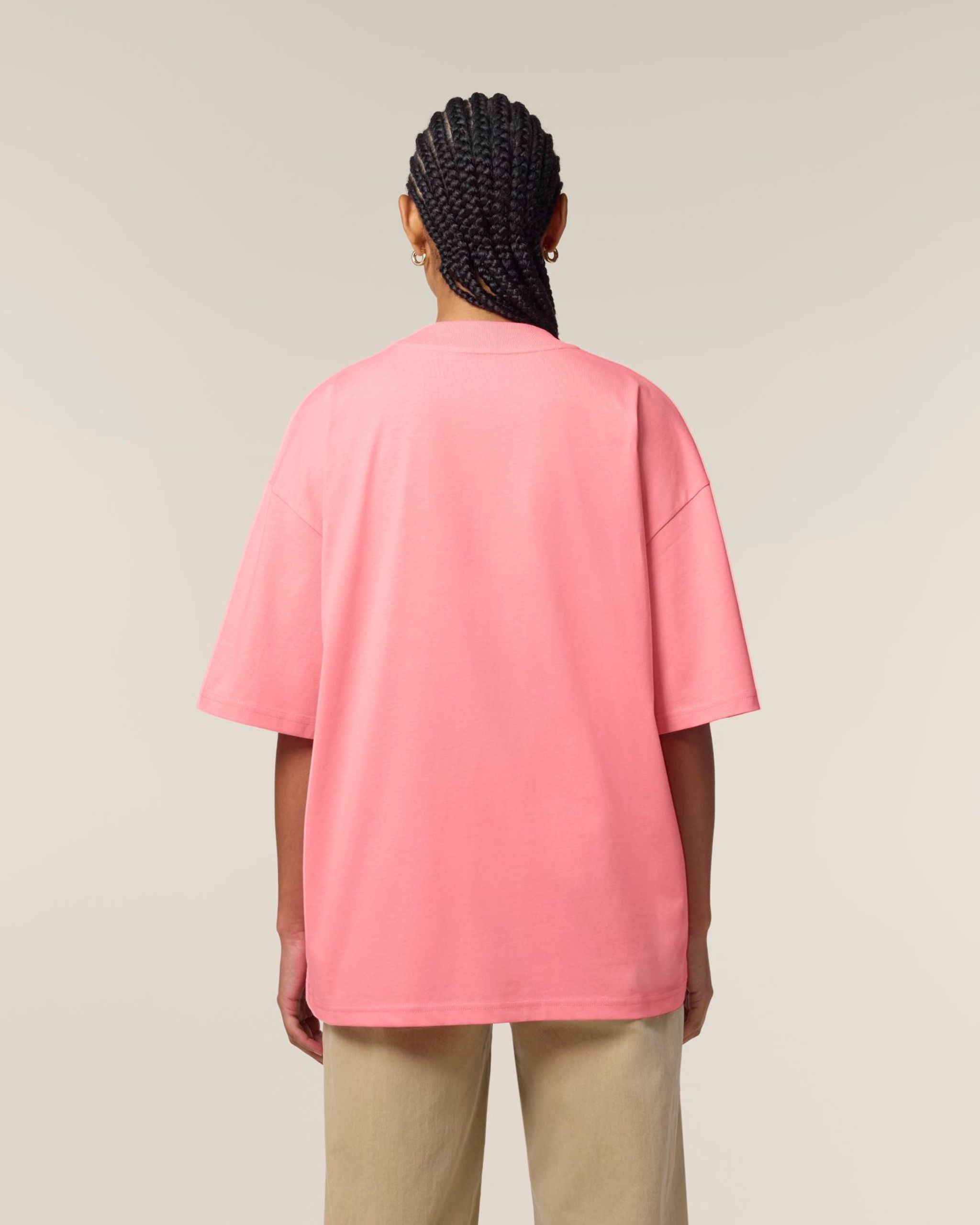 Stanley/Stella oversized tričko — Na postavě