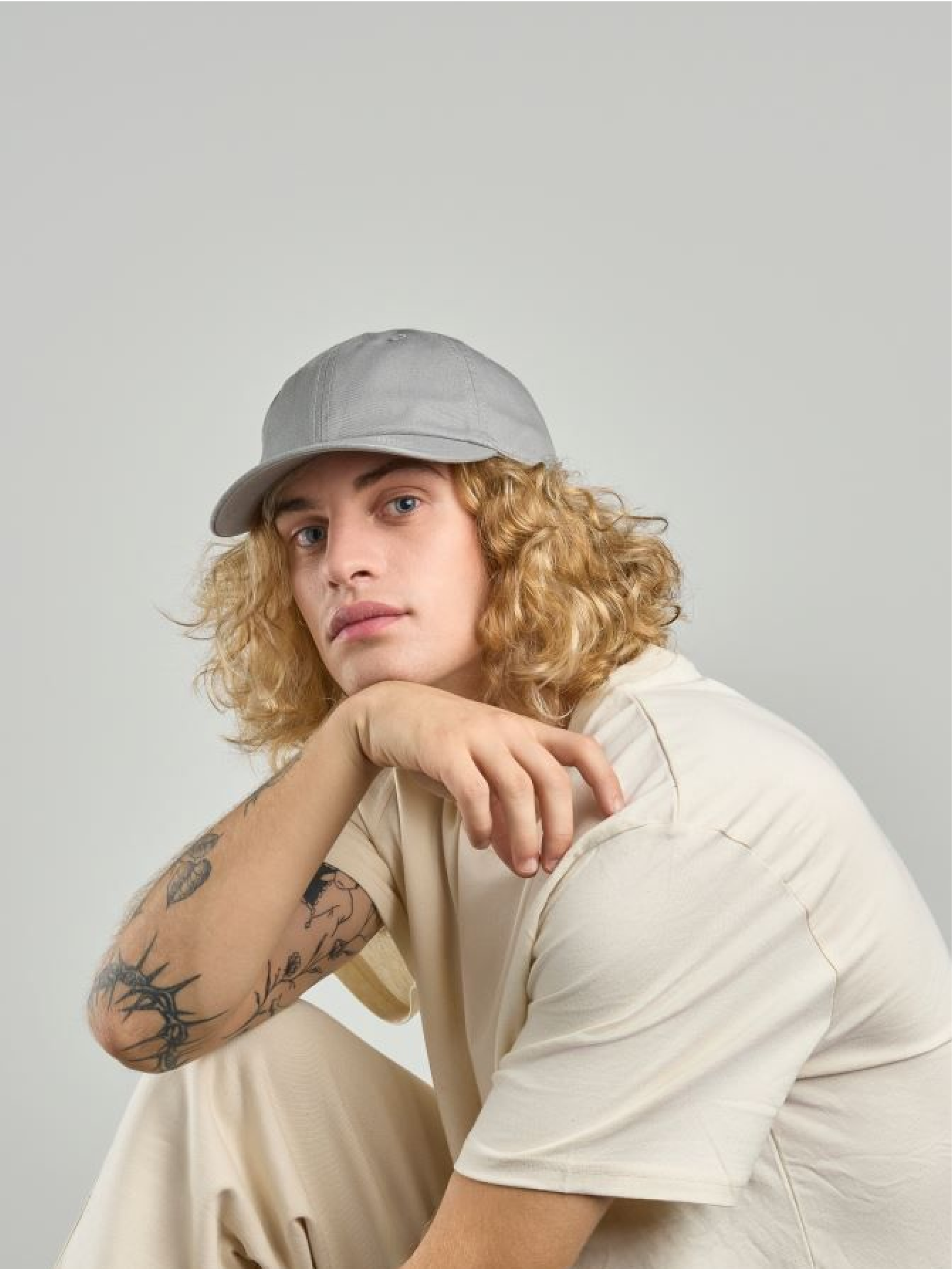 6 panelová kšiltovka "dad hat" — Detail