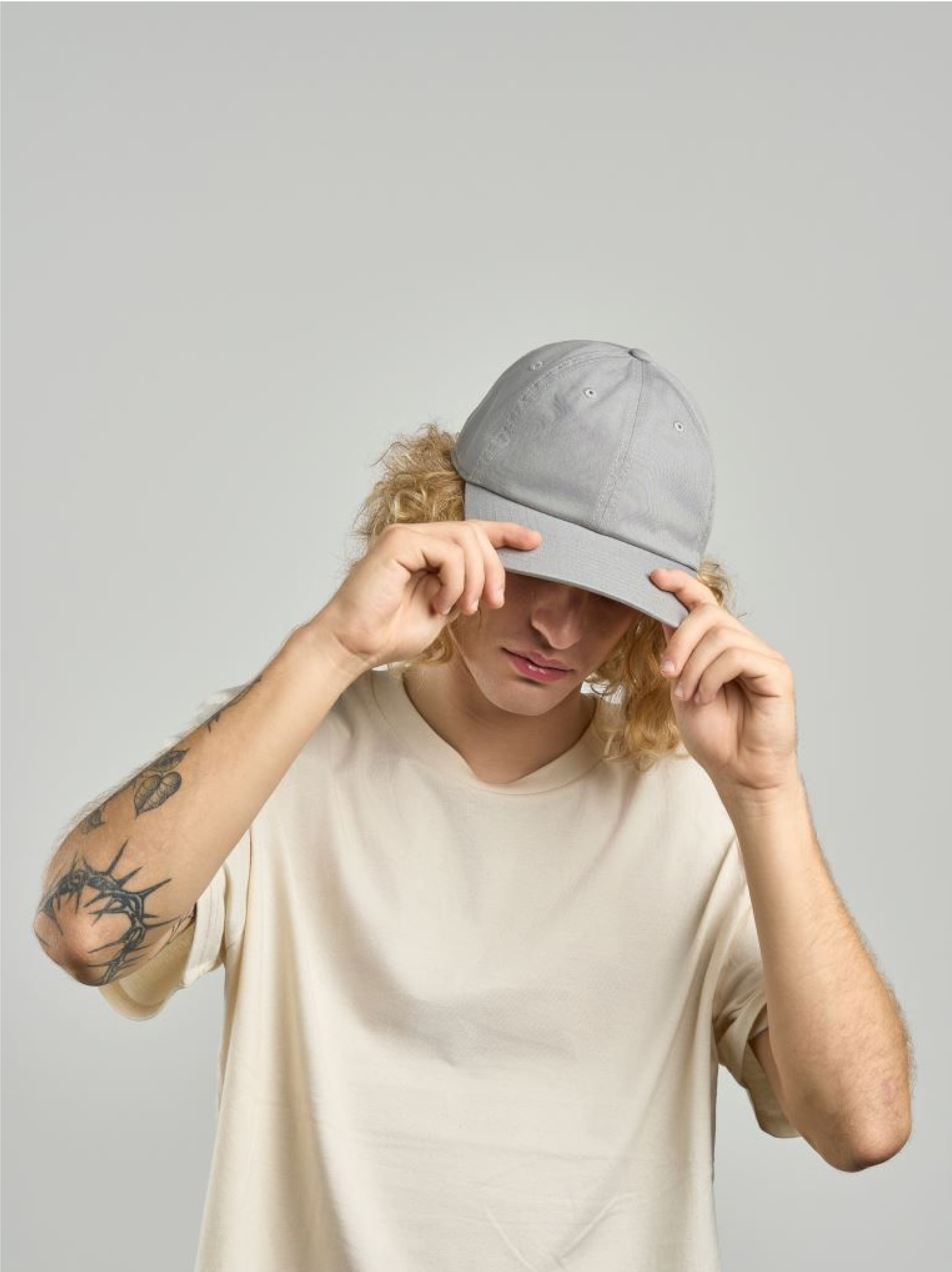 6 panelová kšiltovka "dad hat" — Detail