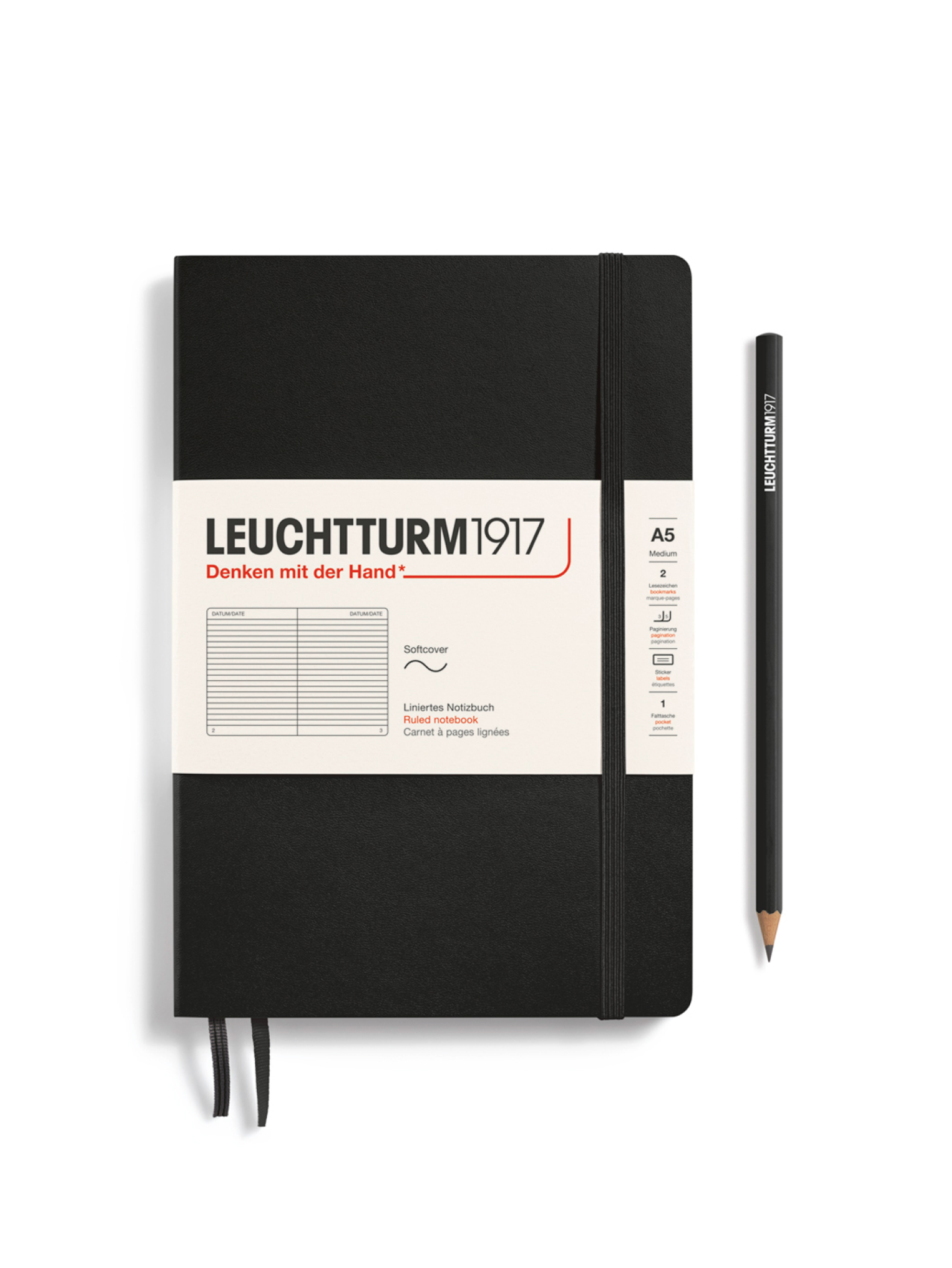 LEUCHTTURM1917 zápisník s měkkými deskami