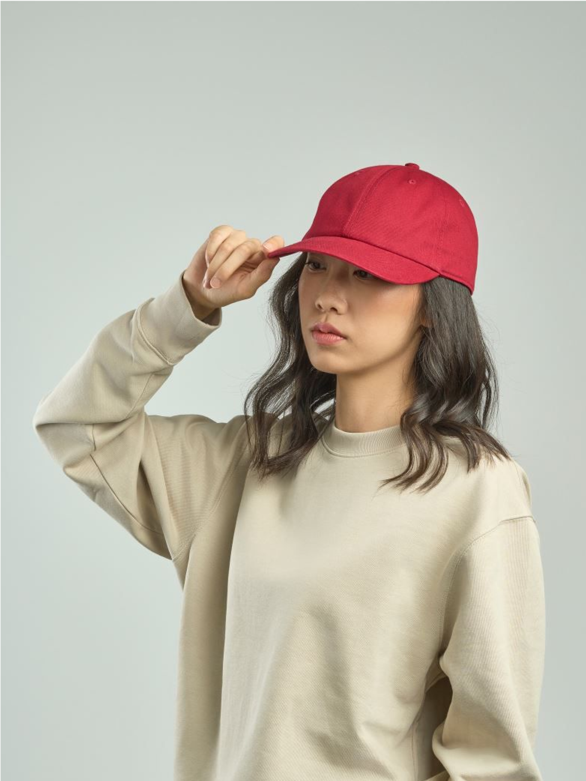 6 panelová kšiltovka "dad hat" — Detail