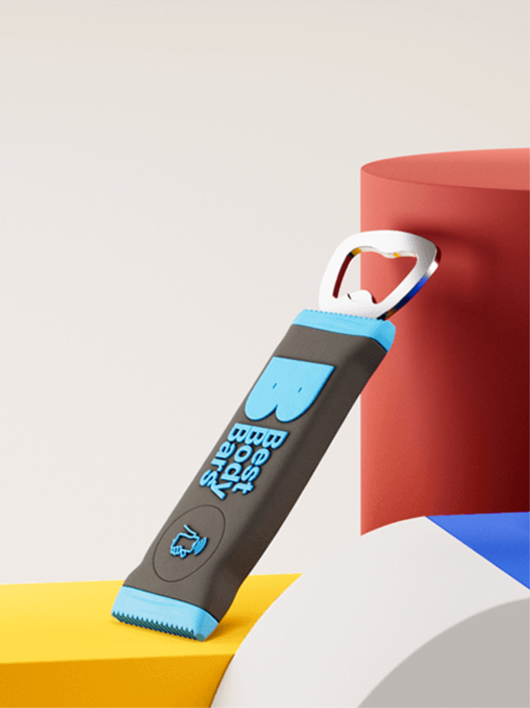 3D Otvírák na lahve — Detail