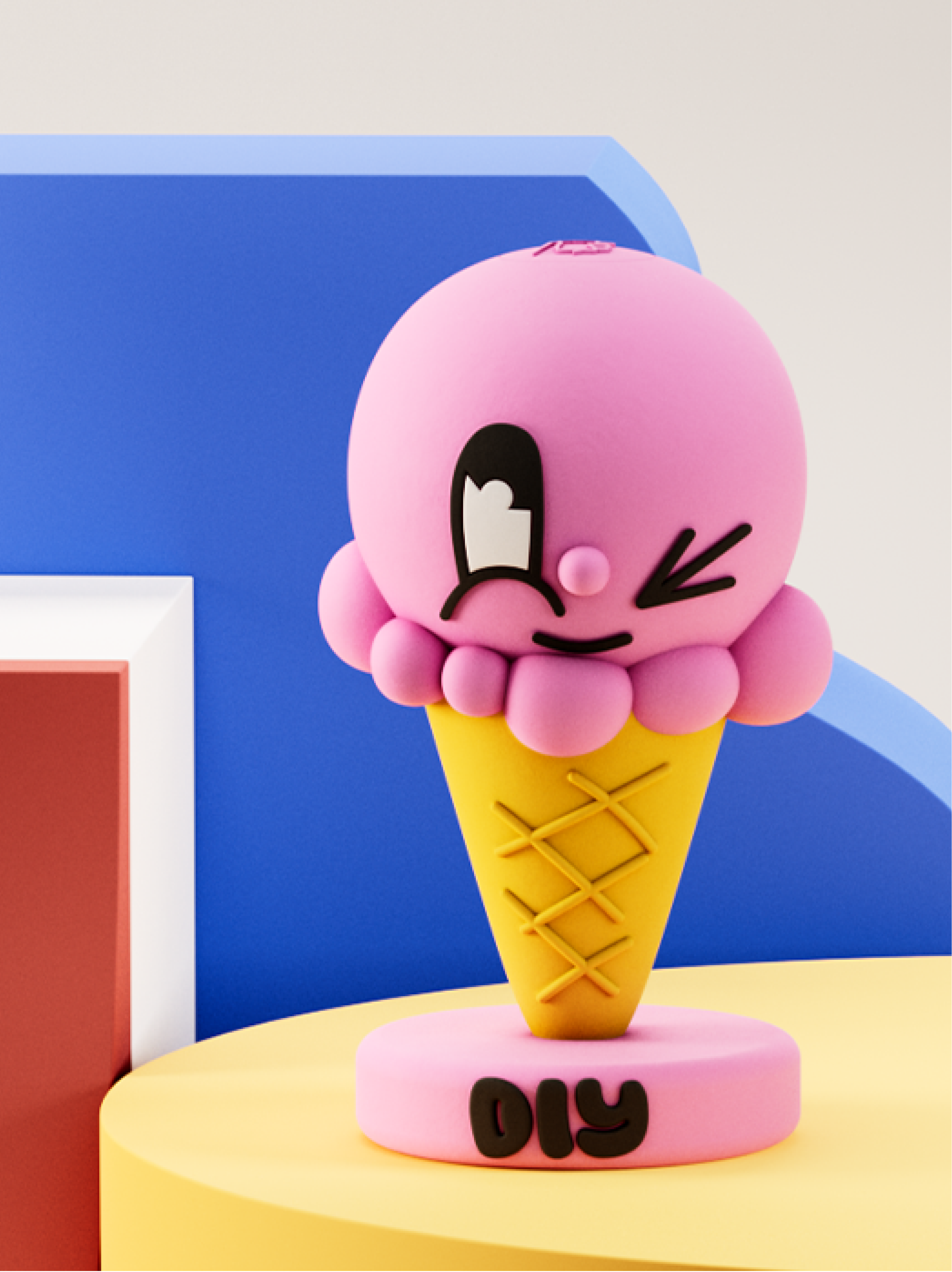 3D Maskot — Detail