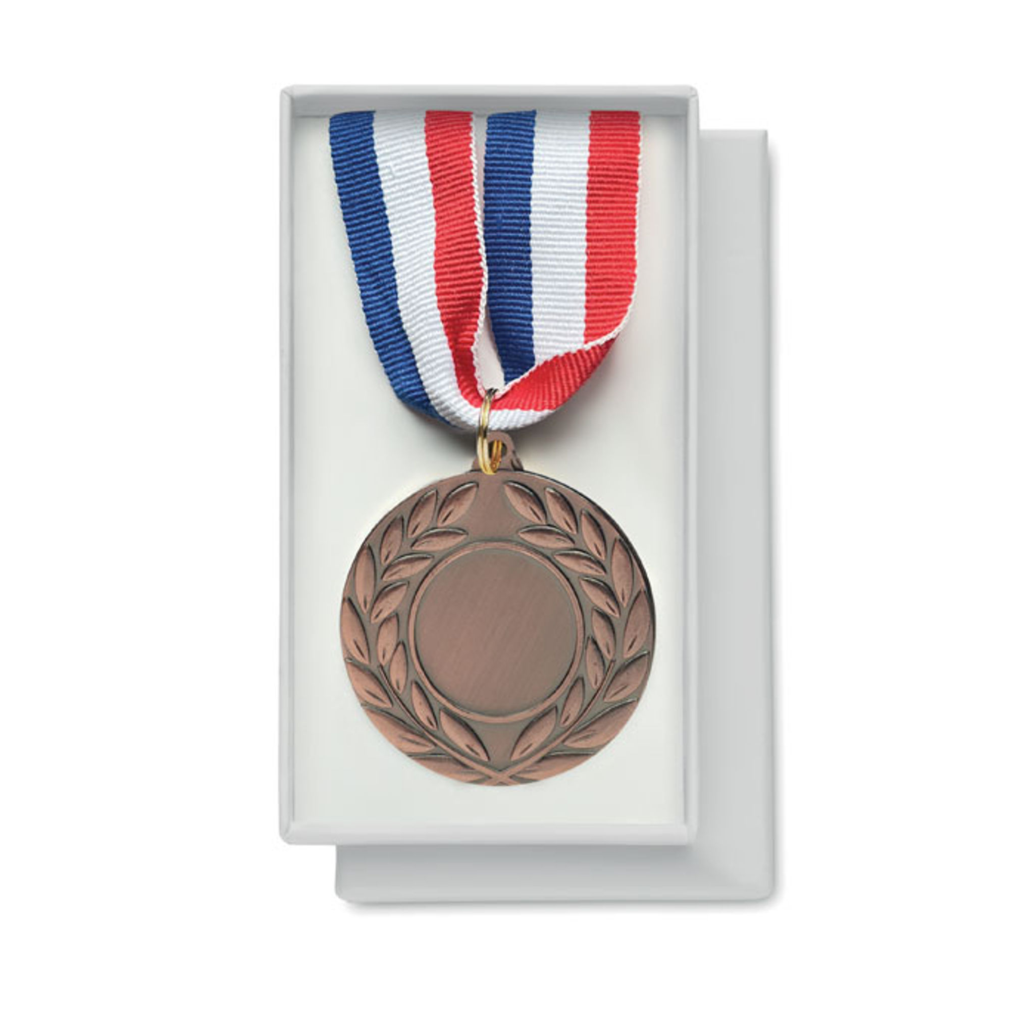 Kovová medaile s trikolórou